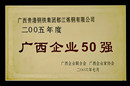 2005年度广西企业50强