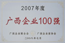 2007年广西企业100强