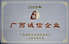 2009年广西诚信企业